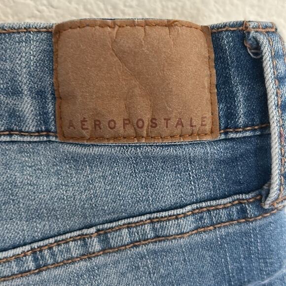 Aeropostale Jeans Womens Jegging Destroyed - Picture 11 of 16